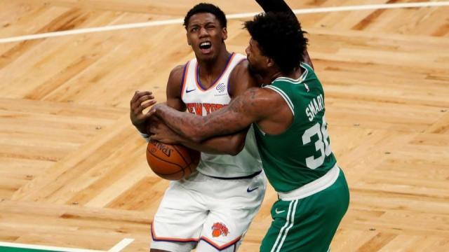 开云体育网站-巴雷特投篮稳定性显著提升 尼克斯却依旧难求一胜